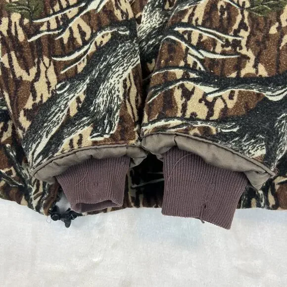VTG Cabelas Jacket Mens 2XL Camo Dry Plus Buckle Insulated Hunting Outdoors USA